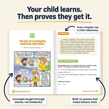Financial Literacy: Money Principles for Children